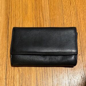 Black Moroccan Leather Wallet